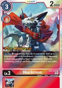 Huckmon BT6-009 [ Inglese / Giapponese ]