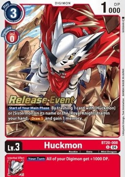 Huckmon BT20-008 [ Inglese / Giapponese ]