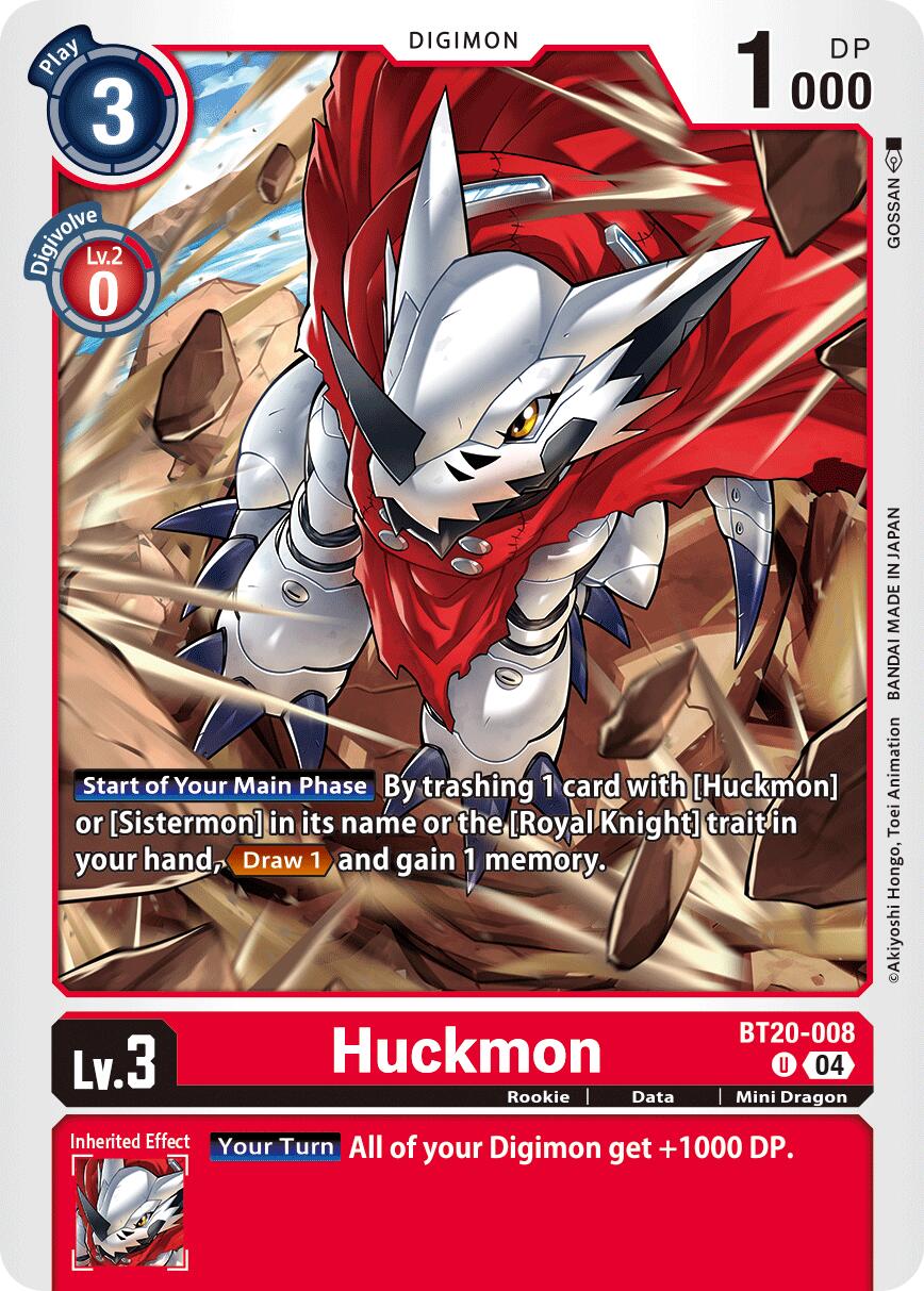 Huckmon BT20-050 [ Inglese / Giapponese ]