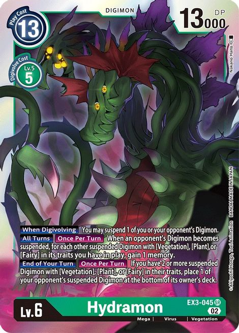 Hydramon EX3-045 [ Inglese / Giapponese ]