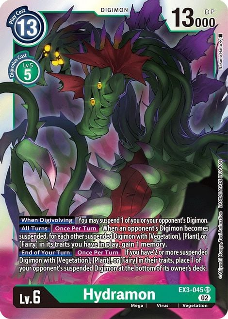 Hydramon EX3-045 [ Inglese / Giapponese ]