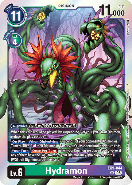 Hydramon EX9-044 [ Inglese / Giapponese ]