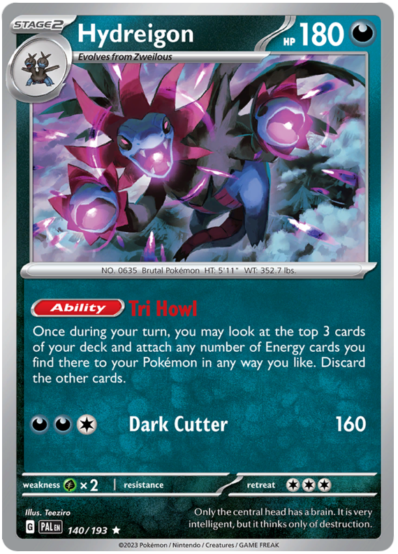 Hydreigon - Evoluzioni a Paldea 140/193 [ Italiano ]