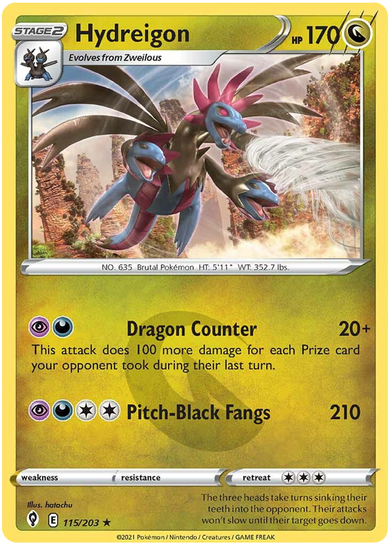 Hydreigon - Evoluzioni Eteree 115/203 [ Italiano / Inglese ]