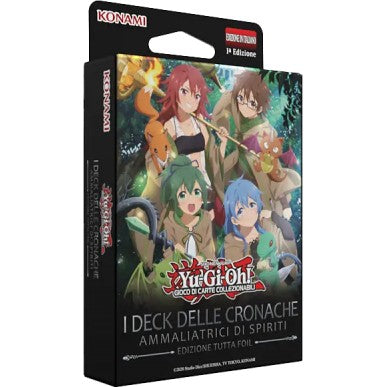 Yu-Gi-Oh TCG Deck delle Cronache Ammaliatrici di Spiriti 1a Edizione ITA Tutta Foil 51 Carte Ultra Rare Starlight