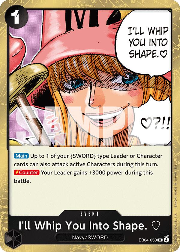 I'll Whip You Into Shape ♡ EB04-050 [ Inglese / Giapponese / Francese / Cinese Semplificato ]