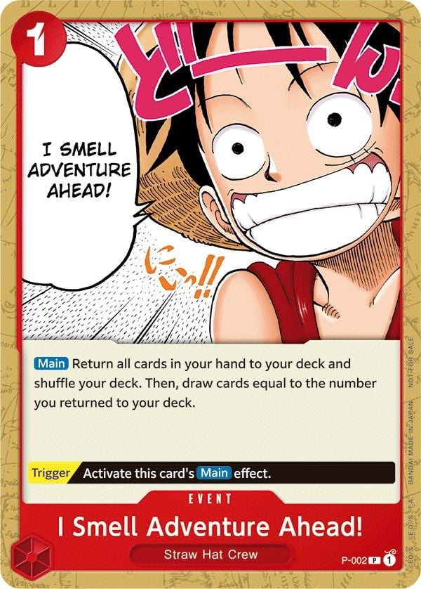I Smell Adventure Ahead! P-002 [ Inglese / Giapponese / Francese / Cinese Semplificato ]