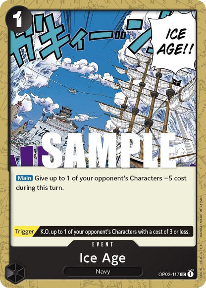 Ice Age OP02-117 [ Inglese / Giapponese / Francese / Cinese Semplificato ]