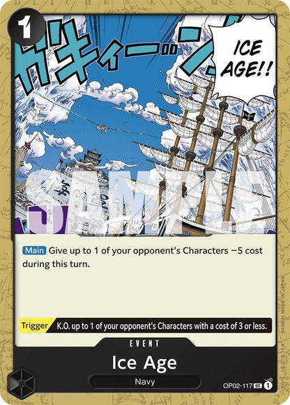 Ice Age OP02-117 [ Inglese / Giapponese / Francese / Cinese Semplificato ]