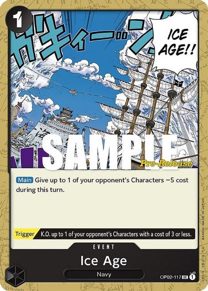 Ice Age OP02-117 [ Inglese / Giapponese / Francese / Cinese Semplificato ]
