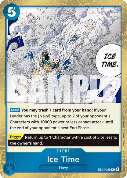 Ice Time EB04-028 [ Inglese / Giapponese ]