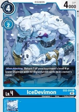 IceDevimon EX2-014 [ Inglese / Giapponese ]