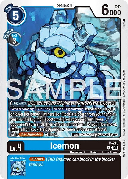 Icemon P-215 [ Inglese ]