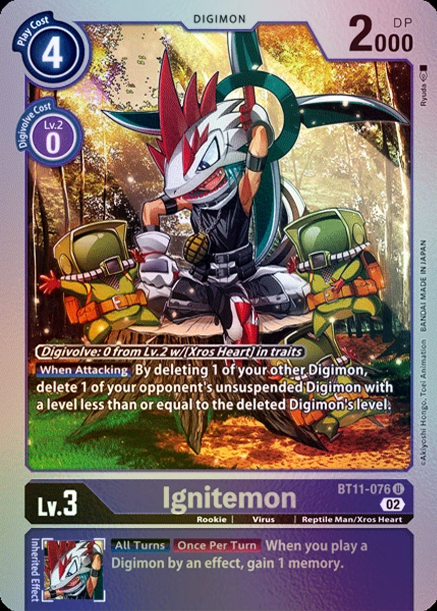 Ignitemon BT11-076 [ Inglese / Giapponese ]