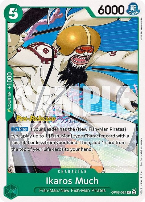 Ikaros Much OP06-024 [ Inglese / Giapponese / Francese / Cinese Semplificato ]