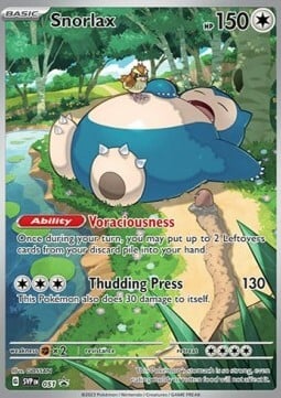 Snorlax (051) Snorlax SV Black Star Promos