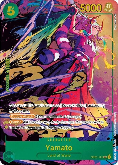 Yamato (Alternate Art) Yamato OP-01: Romance Dawn OP01