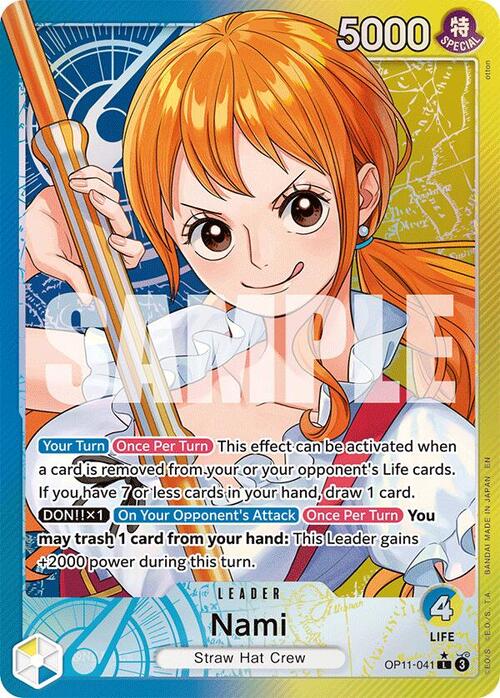 Nami (Alternate Art) Nami OP-11: A Fist of Divine Speed