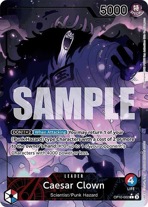 🇬🇧  Caesar Clown(Alternate Art)Caesar Clown OP-10: Royal Blood