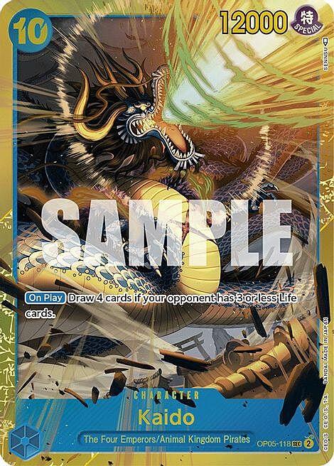 Kaido (Secret Rare)Kaido OP-05: Awakening of the New Era OP05