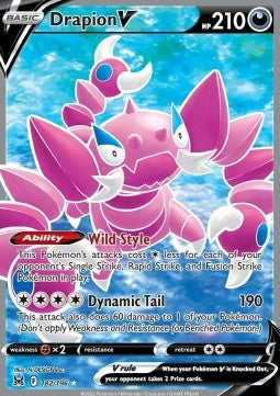Drapion V (LOR 182) Origine Perduta - Singles