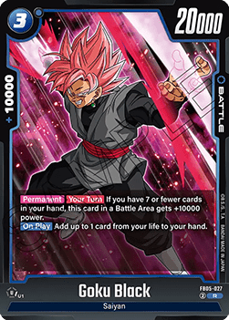 Goku Black (FB05-027) [Fusion World] New Adventure [Fusion World]
