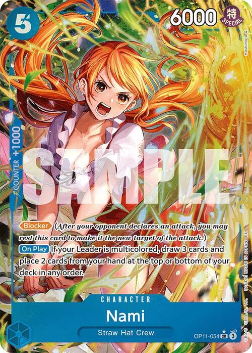 Nami (Alternate Art) Nami OP-11: A Fist of Divine Speed