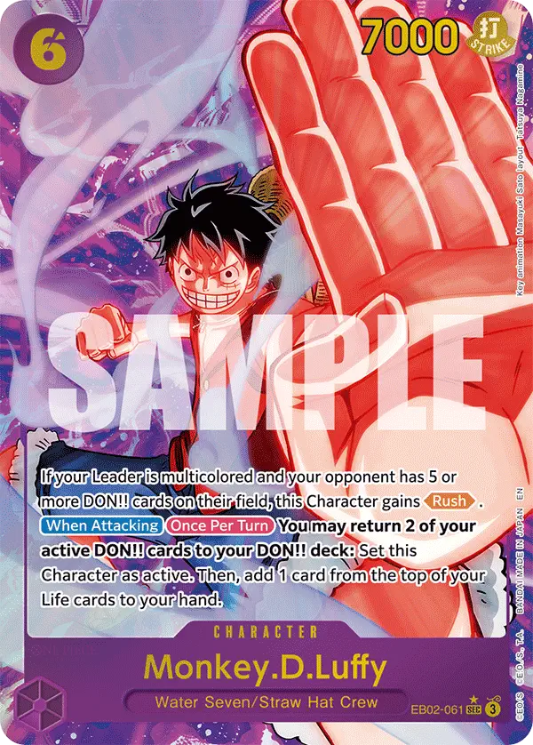 MONKEY D LUFFY EB02-061 ALTERNATIVE