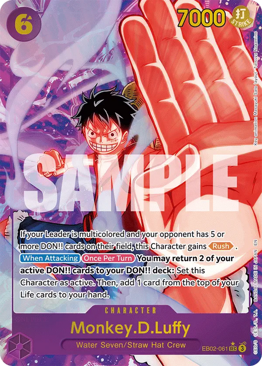 MONKEY D LUFFY EB02-061 ALTERNATIVE