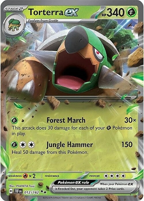 Torterra ex(012/162)