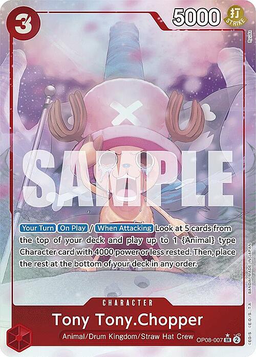 🇬🇧 Tony Tony Chopper (Alternate Art)Tony Tony.Chopper OP-08 : Two Legends OP08