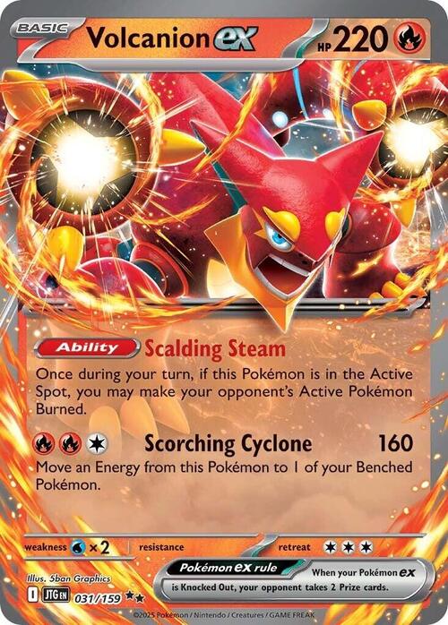 Volcanion ex(Ultra Rare | 031/159)