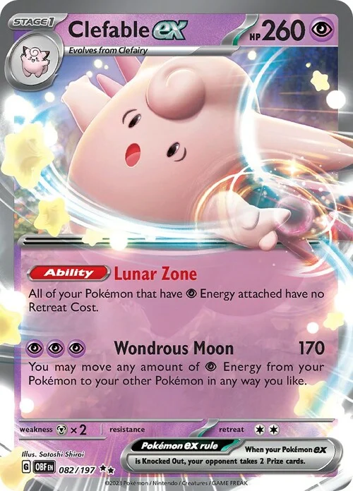 Clefable ex(082/197)