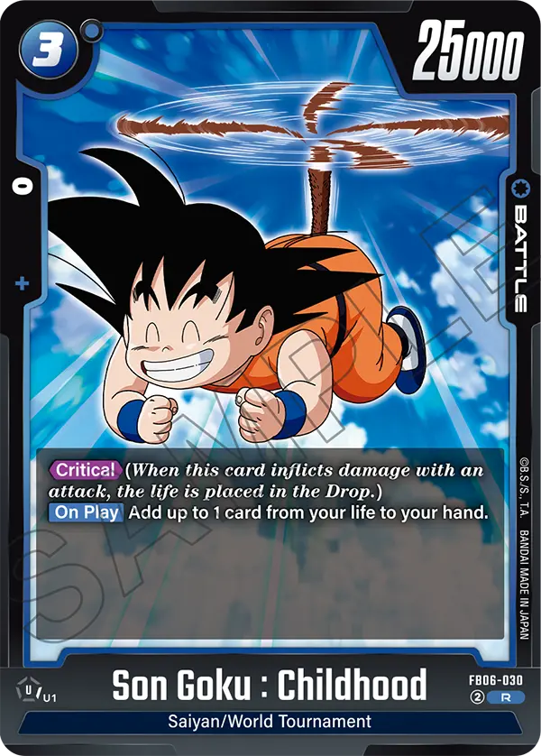 FB06-030 Son Goku : Childhood