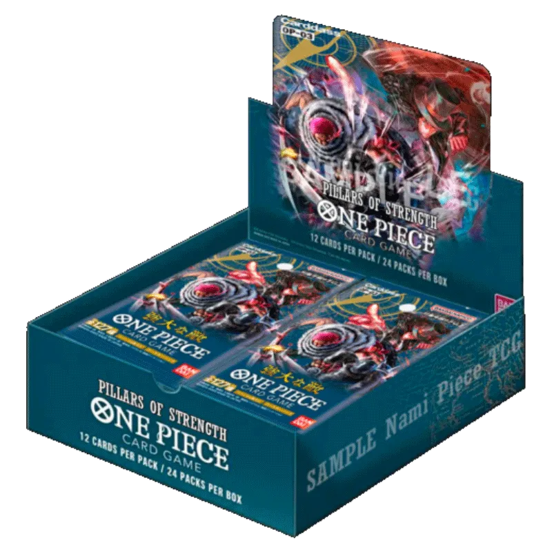 One Piece Card Game: Pillars Of Strenght - Booster Display Box (24 buste) OP-03 [ENG] op03