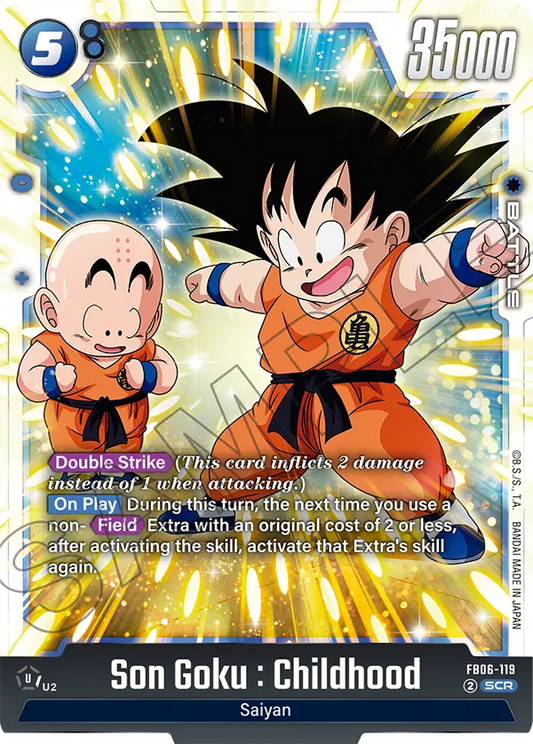 FB06-119 Son Goku : Childhood
