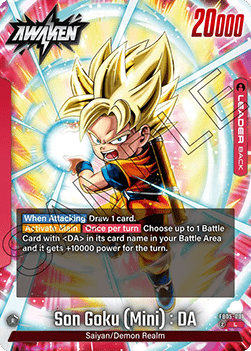 Son Goku (Mini) : DA // Son Goku (Mini) : DA (FB05-001) [Fusion World] (V.1 - Leader) New Adventure [Fusion World]