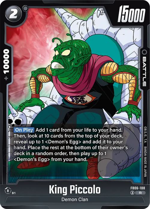 FB06-108 King Piccolo