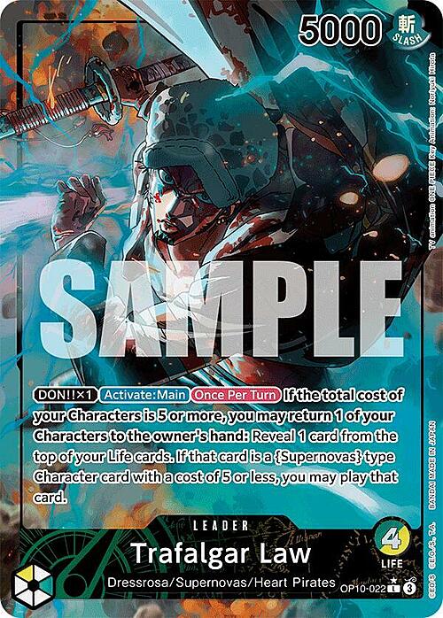 🇬🇧 Trafalgar Law Alternate Art — OP-10: Royal Blood