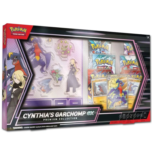 Pokémon TCG: Cynthia  Garchomp ex Premium Collection ENG Pokémon - Garchomp ex di Cynthia Collezione Premium INGLESE