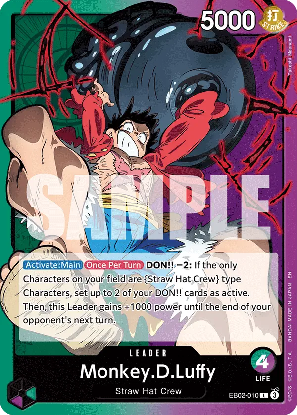 MONKEY D LUFFY EB02-010