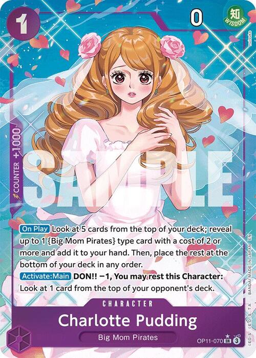 Charlotte Pudding (Alternate Art) Charlotte Pudding OP-11: A Fist of Divine Speed