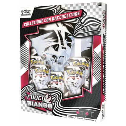 Pokemon Sv10.5 Collezione Con Raccoglitore Fuoco Bianco ITA ARRIVO PREVISTO: 18-07-2025