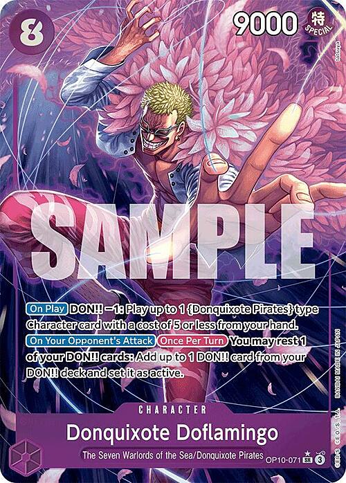 🇬🇧 Donquixote Doflamingo Alternate Art — OP-10: Royal Blood OP10