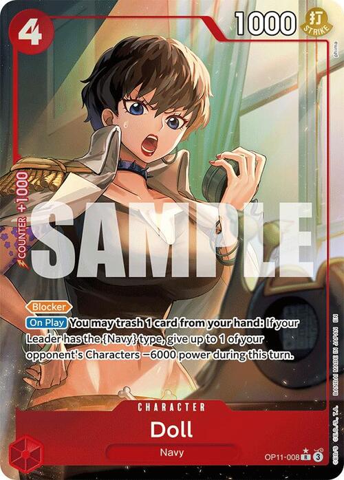 Doll (Alternate Art) Doll OP-11: A Fist of Divine Speed