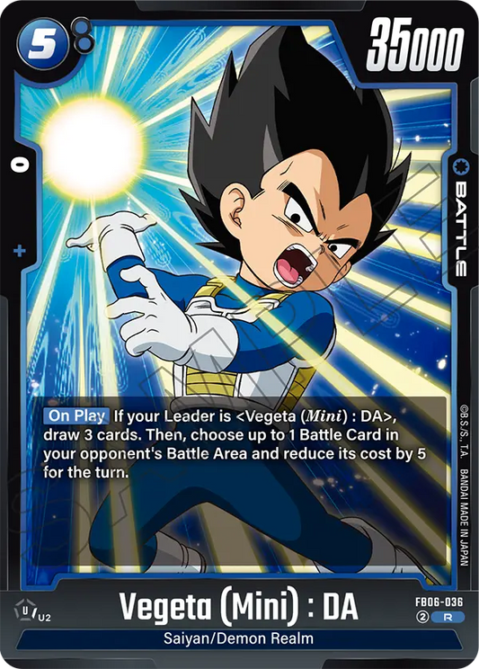 FB06-036 Vegeta (Mini) : DA