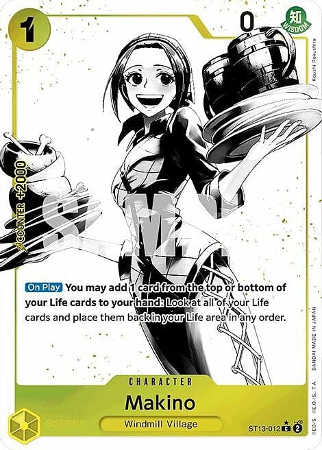 Makino (Alternate Art) Makino ST-13: Ultra Deck - The Three Brothers