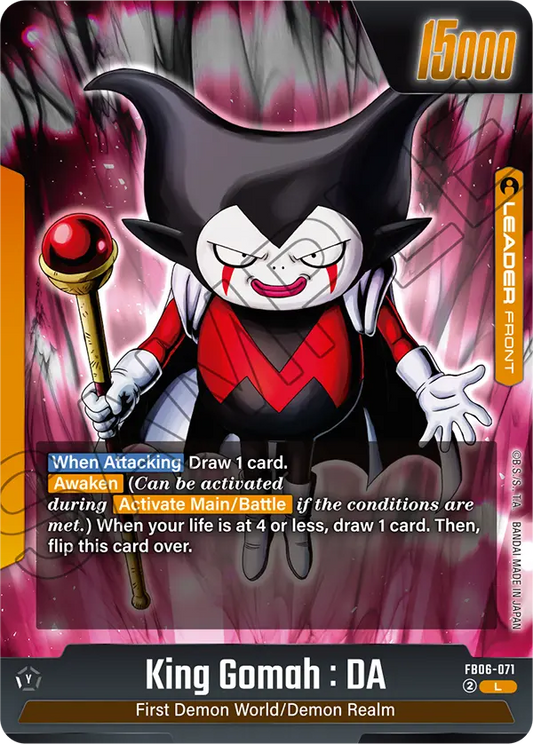 FB06-071 King Gomah : DA