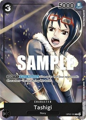 Tashigi (Box Topper) Tashigi OP-02: Paramount War
