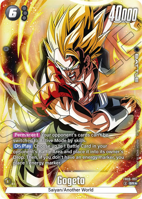 FB06-097 Gogeta ALTERNATIVA ALTERNATIVE